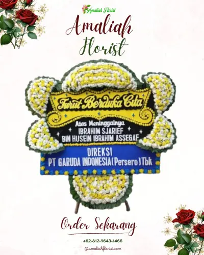 Papan Bunga Duka di Bulakwaru